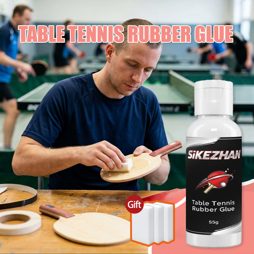 Table Tennis Paddle Set - 55G Table Tennis Rubber Glue Ping