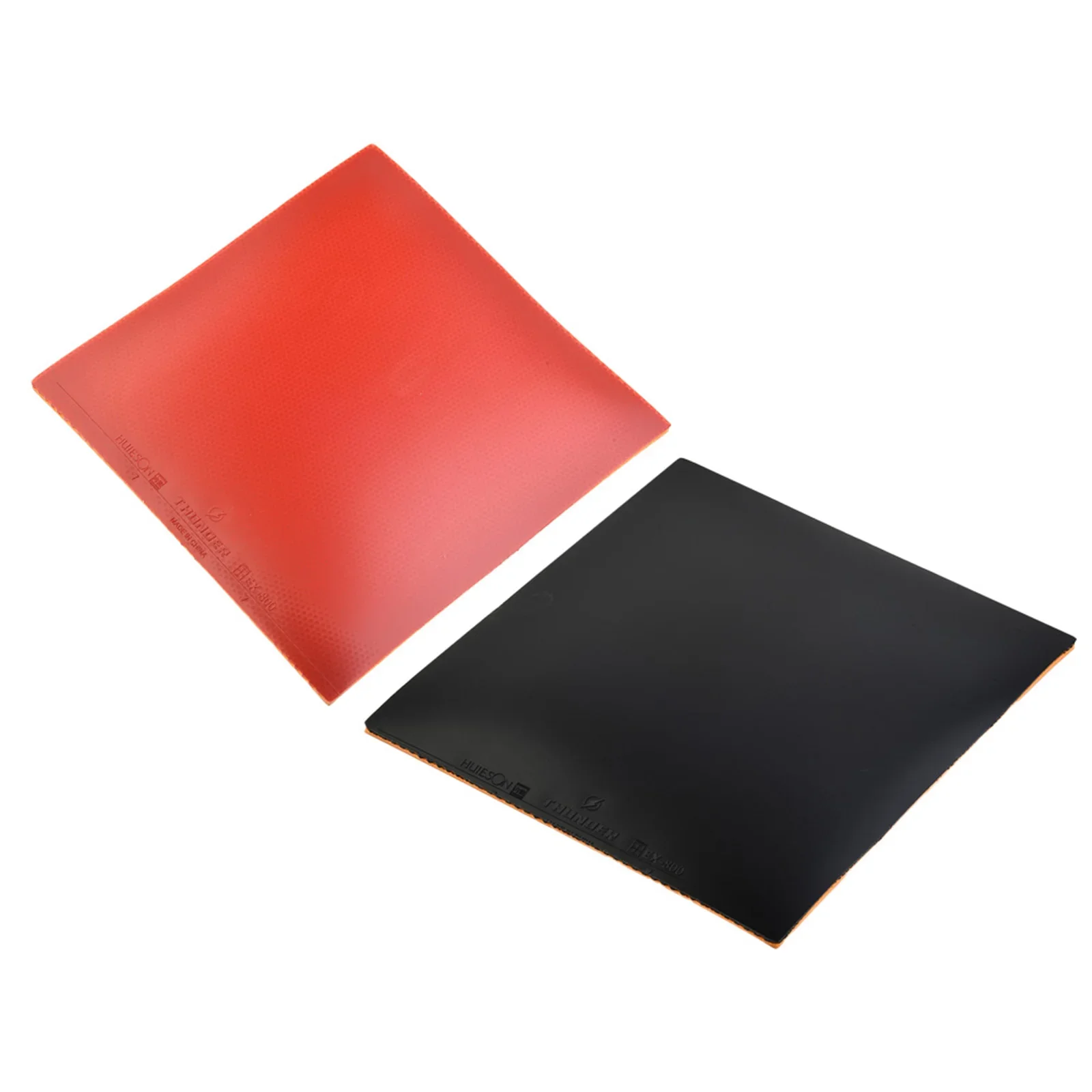 Table Tennis Paddle Set - 1x Table Tennis Rubber With Sponge