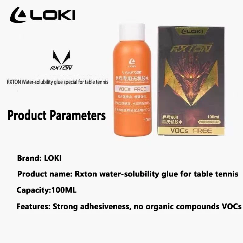LOKI Waterbased Glue 100ml Wat - огляд і ціна Table Tennis Loki