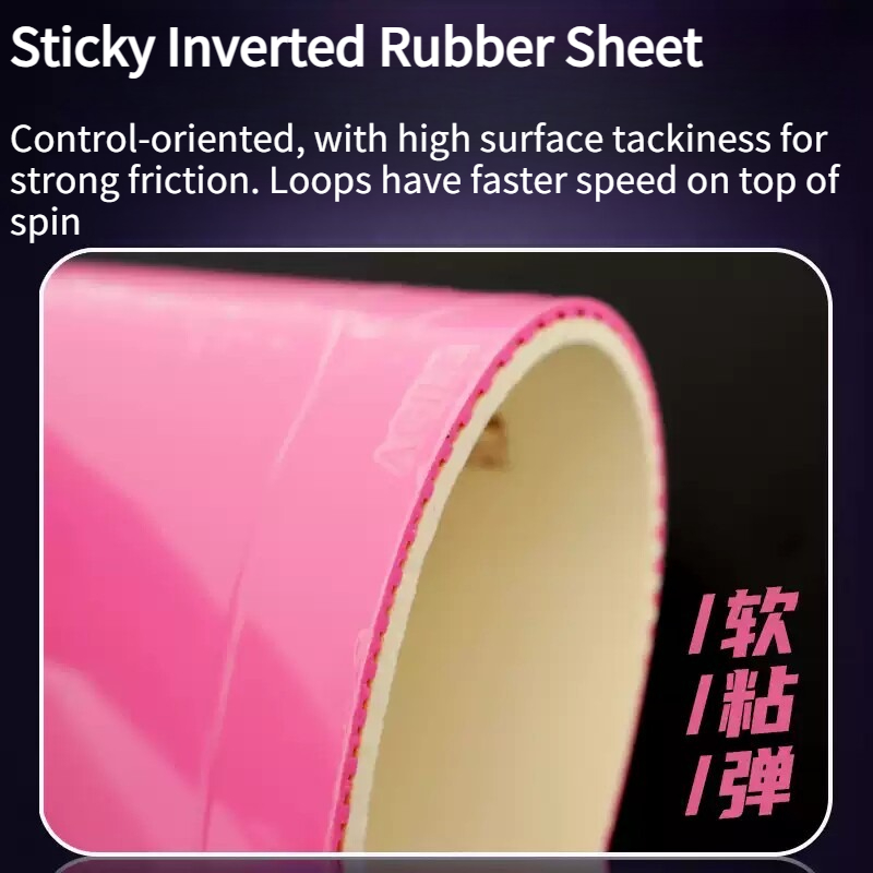 SUNFLEX AGILE Colorful Table T - огляд і ціна Table Tennis Rubber Anti Spin