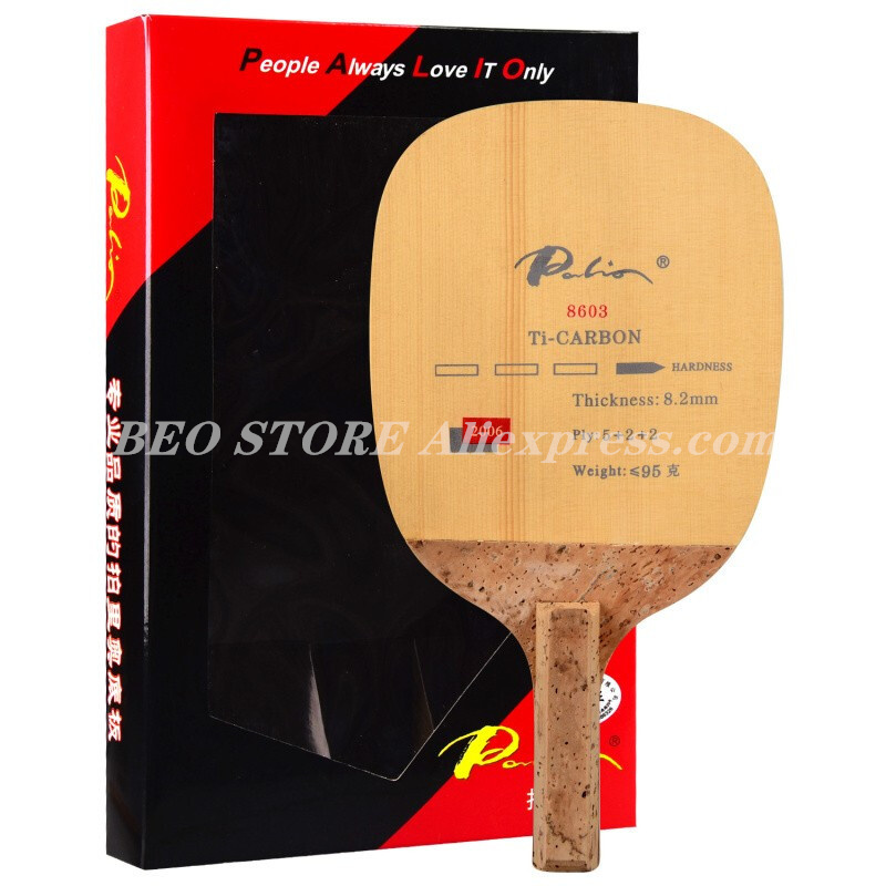 PALIO 8603 Carbon Titanium Tab - огляд і ціна Table Tennis Japan