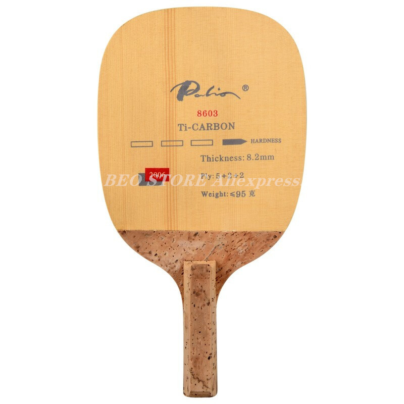 PALIO 8603 Carbon Titanium Tab - огляд і ціна Table Tennis Japan