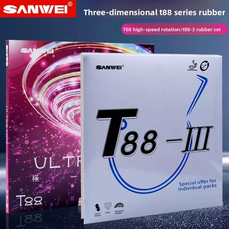 Sanwei  T88 ULTRA-Spin T88-3 T - огляд і ціна Table Tennis Rubber Anti Spin