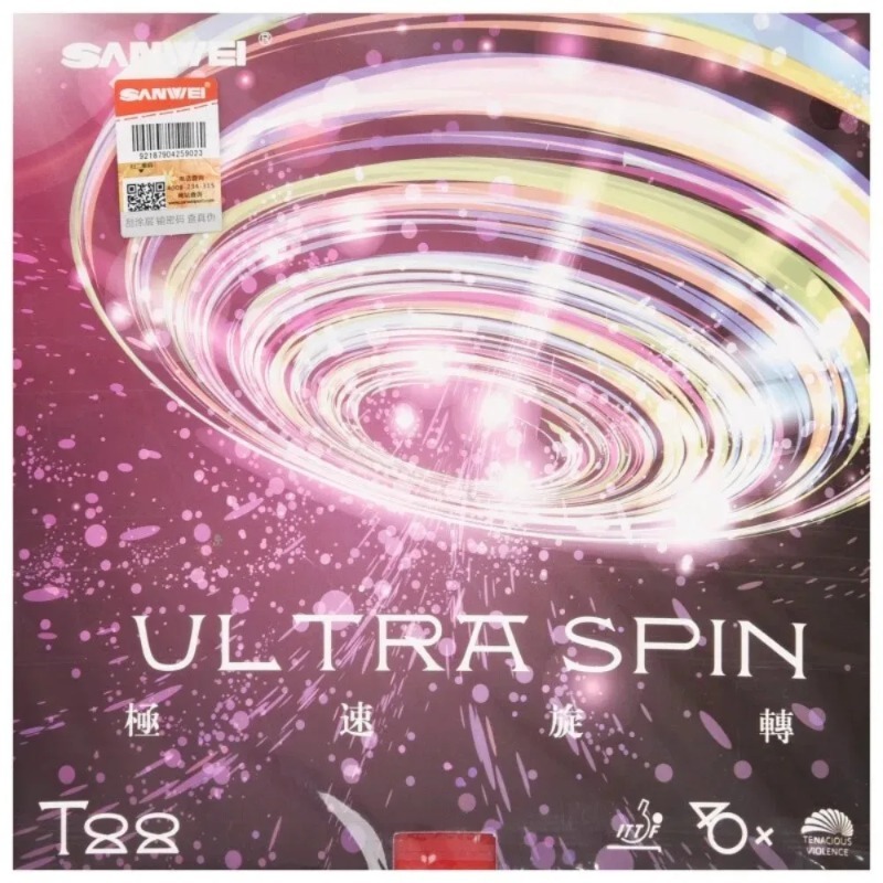 Sanwei  T88 ULTRA-Spin T88-3 T - огляд і ціна Table Tennis Rubber Anti Spin