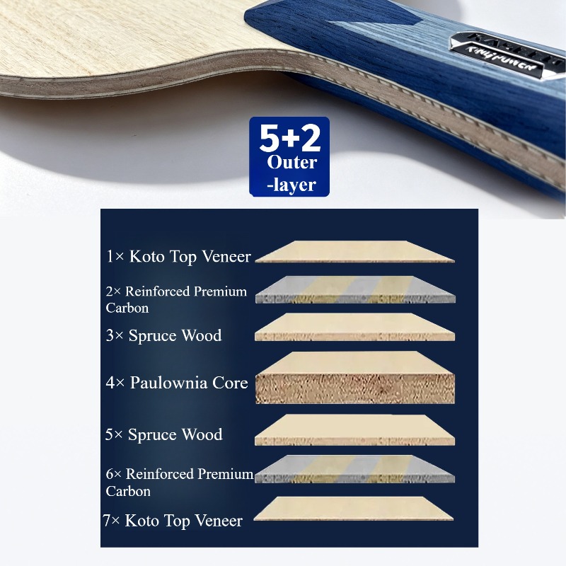 KASEED KING POWER S211 Table T - огляд і ціна Table Tennis Blade