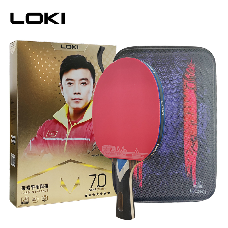 Loki 7 Star Table Tennis Racke - огляд і ціна Table Tennis Bat Butterfly