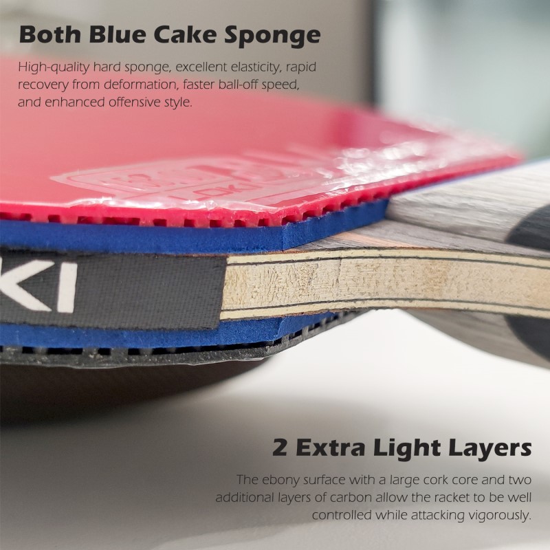 Loki 7 Star Table Tennis Racke - огляд і ціна Table Tennis Bat Butterfly