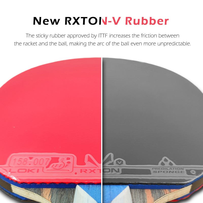 Loki 7 Star Table Tennis Racke - огляд і ціна Table Tennis Bat Butterfly