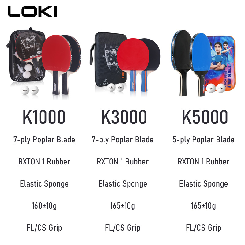 LOKI K1000 K3000 K5000 Table T - огляд і ціна Table Tennis Hub