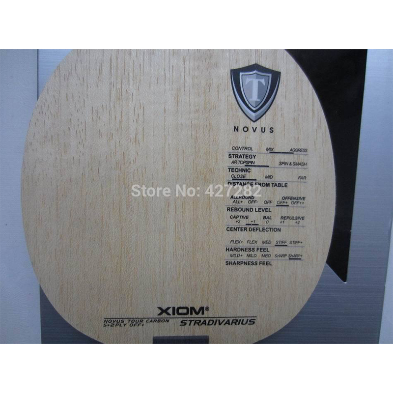 XIOM STRADIVARIUS table tennis - огляд і ціна Table Tennis Blade