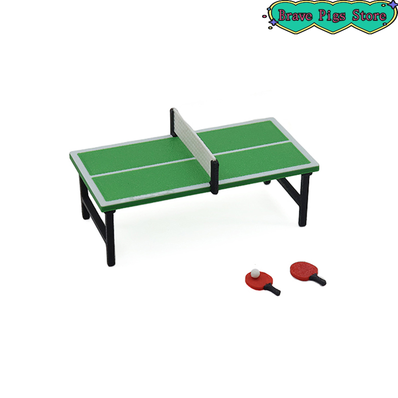 1:12 Miniature Table Tennis Ra - огляд і ціна Table Tennis Paddle Set