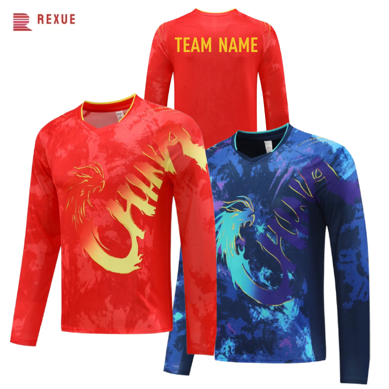 China Dragon Long Sleeve Table - огляд і ціна Table Tennis Logo Free