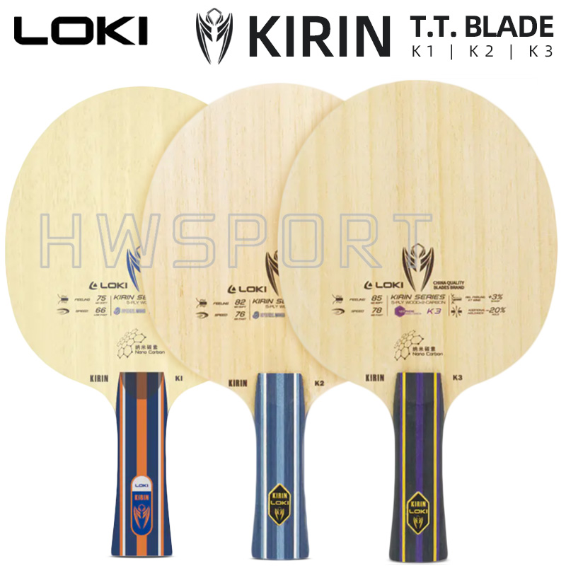 LOKI Kirin K1 K2 K3 Table Tenn - огляд і ціна Table Tennis Eleven