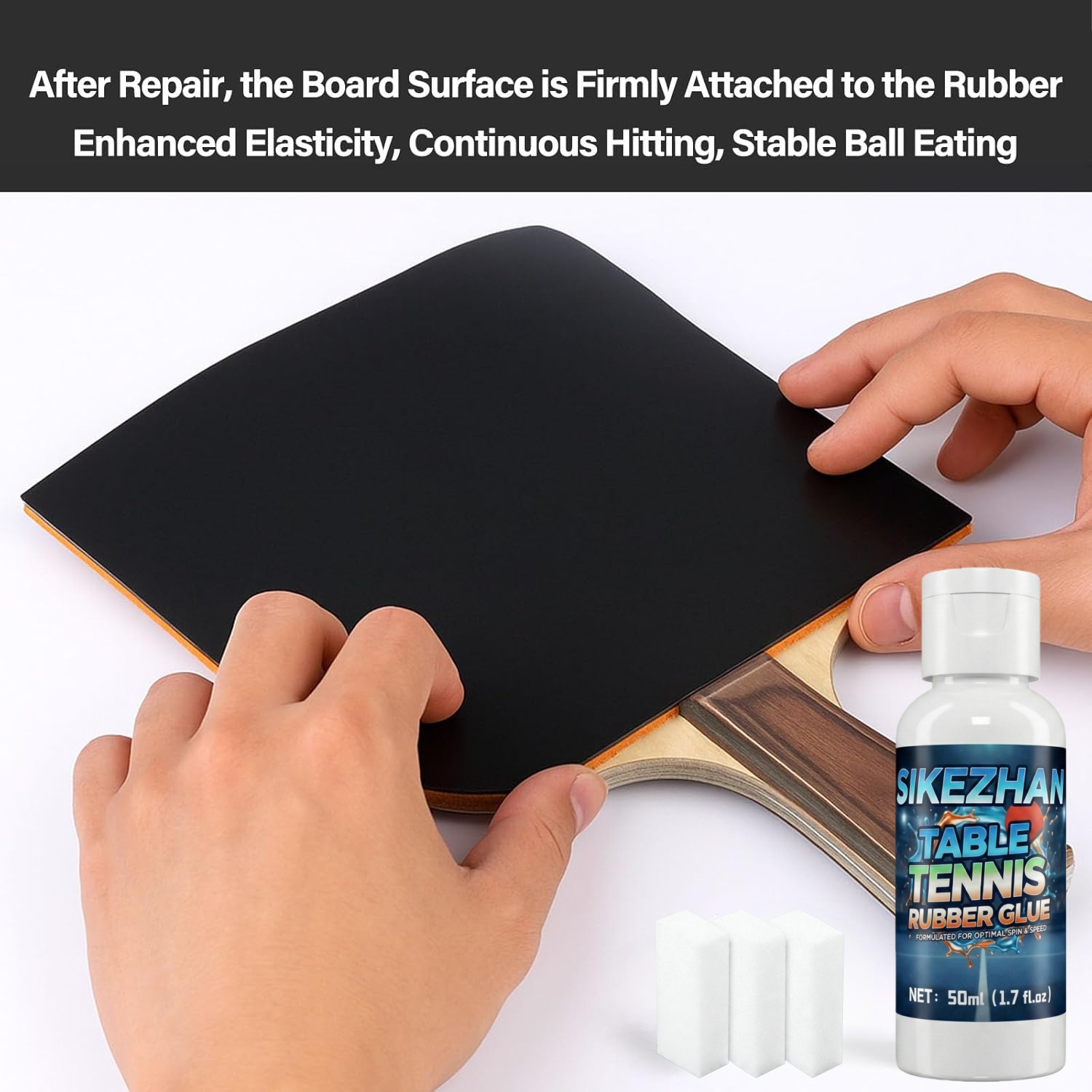50ML Table Tennis Rubber Glue  - огляд і ціна Rubber Booster Speed