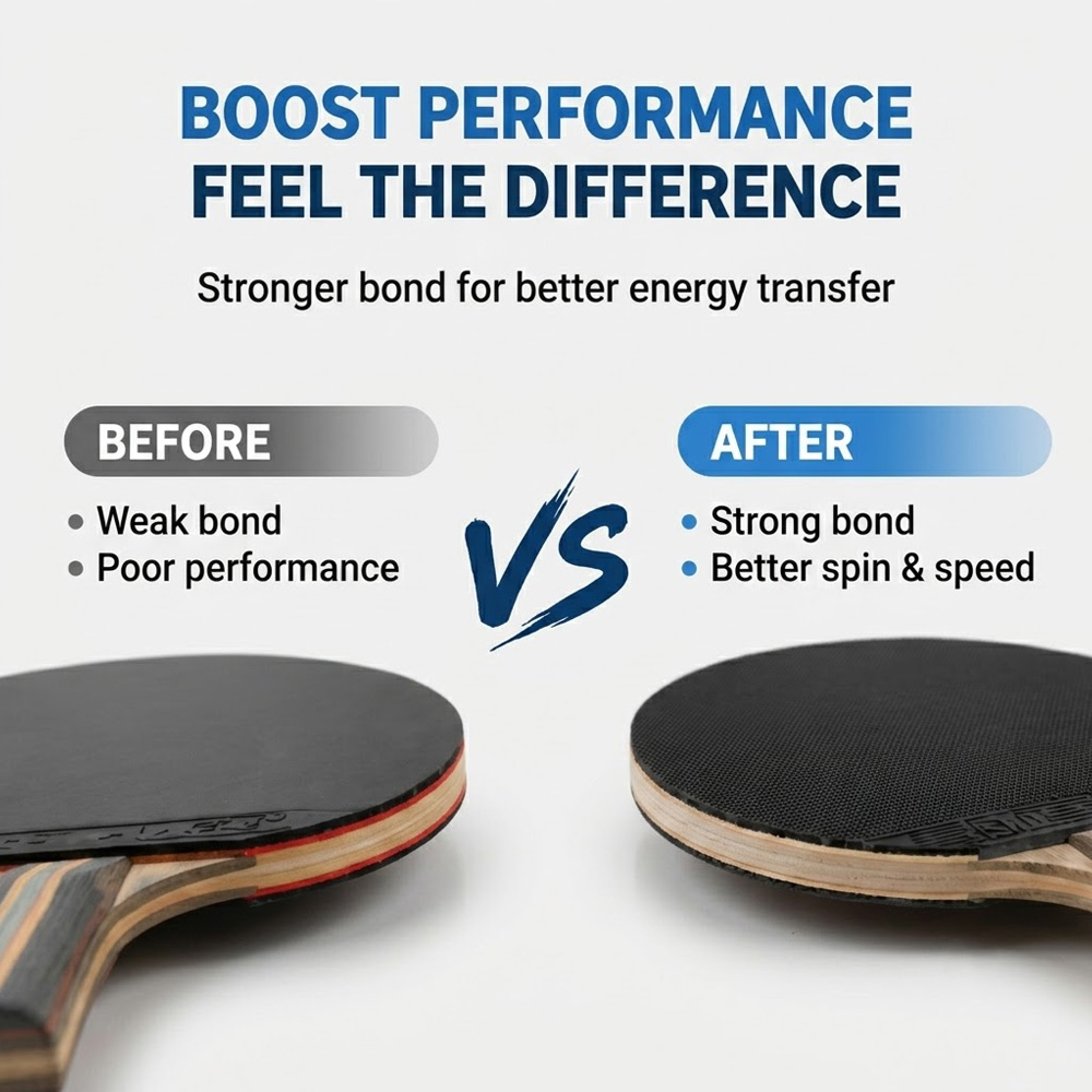 50ML Table Tennis Rubber Glue  - огляд і ціна Rubber Booster Speed