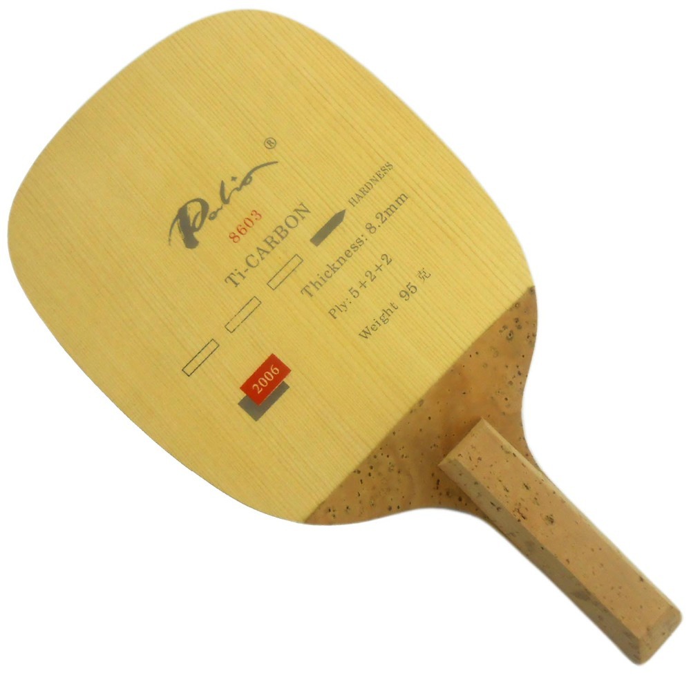 PALIO 8603 Carbon Titanium Tab - огляд і ціна Table Tennis Japan