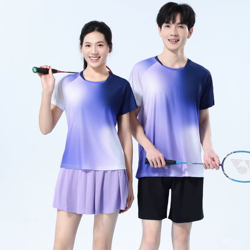 Men Quick Dry Badminton Shirt  - огляд і ціна Table Tennis Logo Free